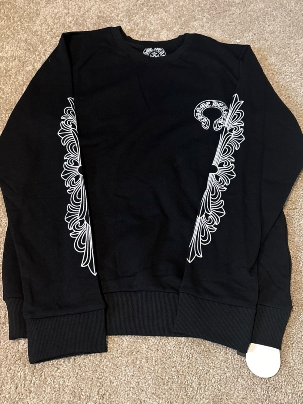 Chrome Hearts Black Long Sleeve